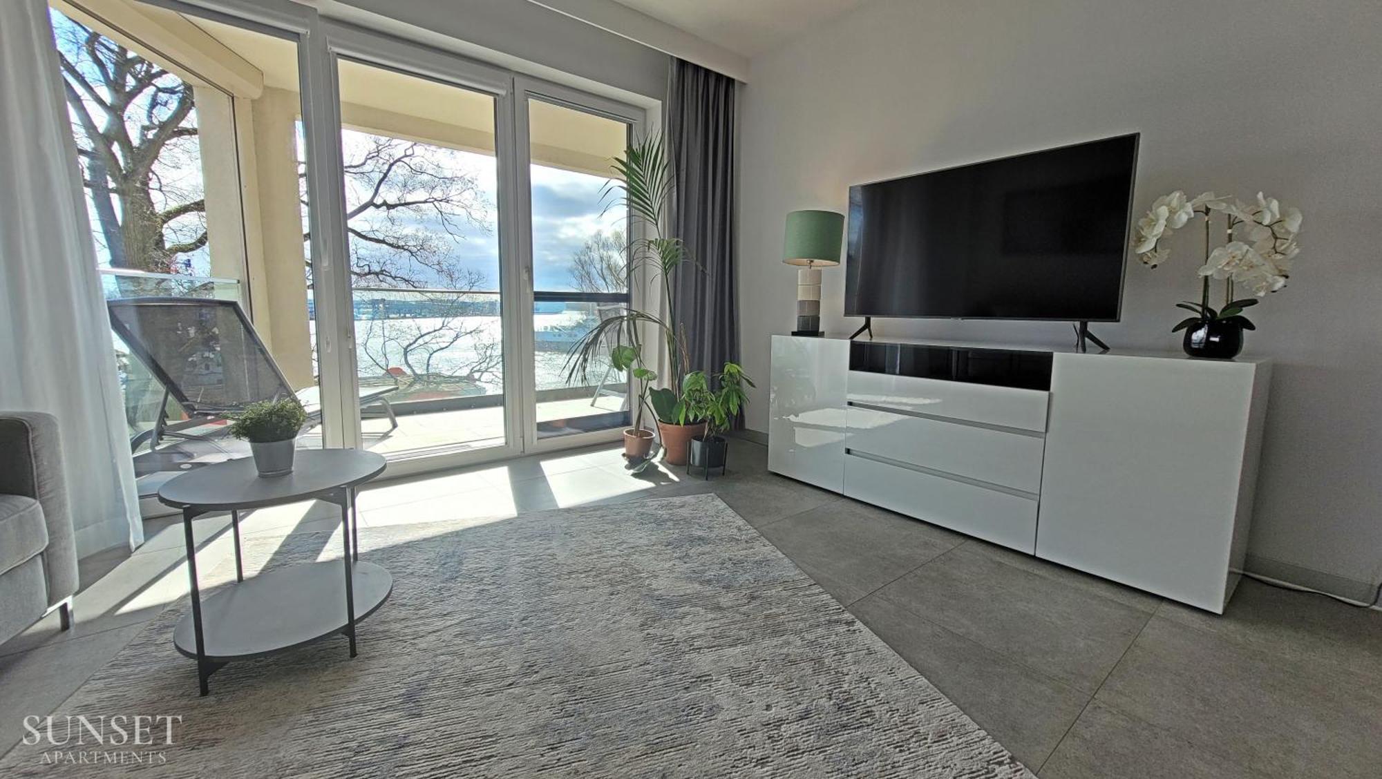 Sunset Apartments - Flotylla. Widok Na Port + Parking. Świnoujście Екстериор снимка