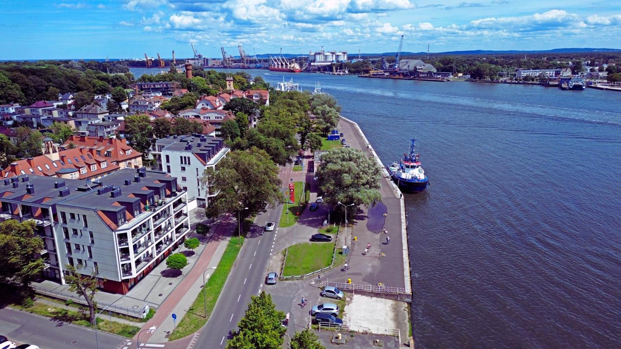 Sunset Apartments - Flotylla. Widok Na Port + Parking. Świnoujście Екстериор снимка