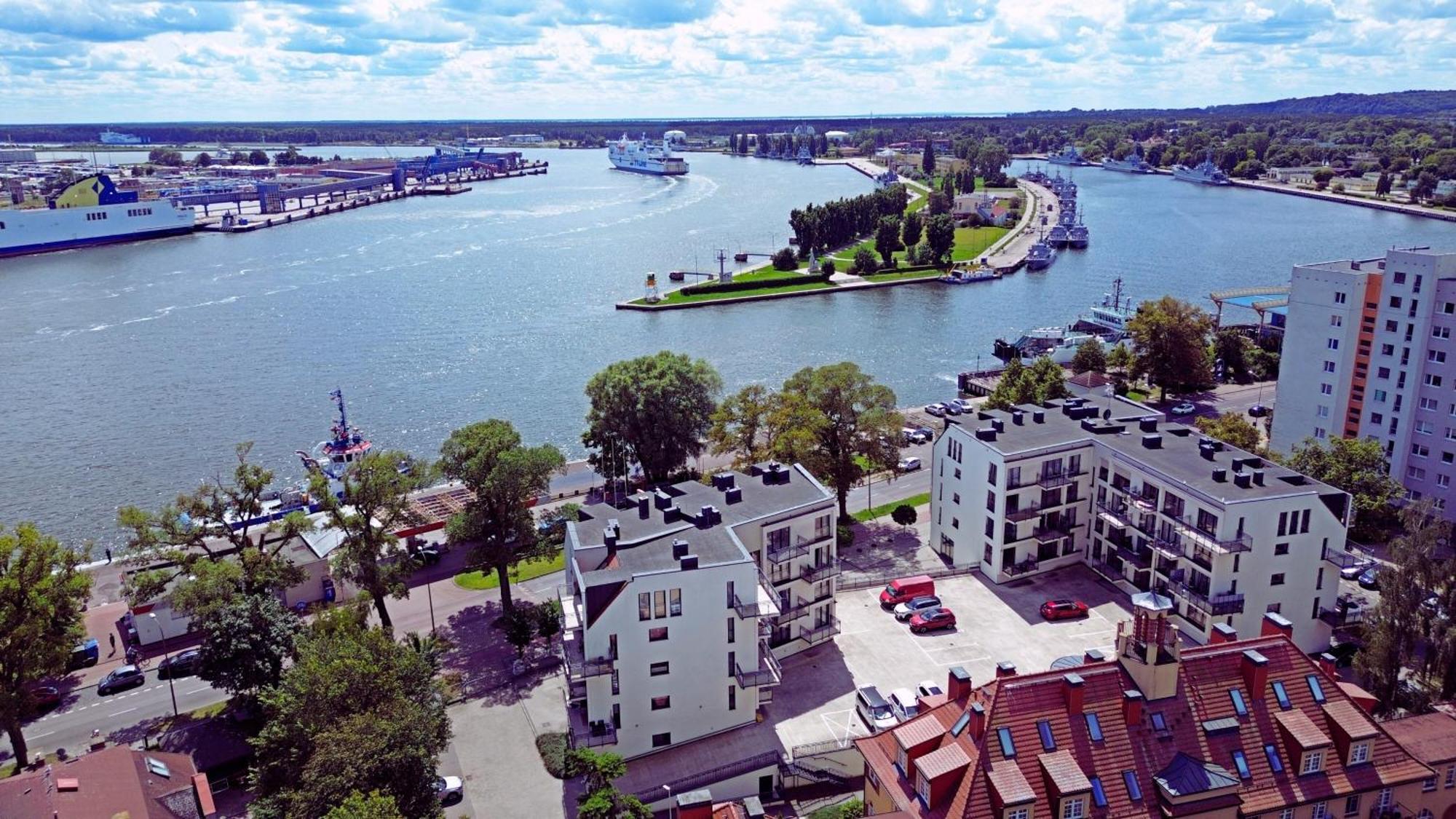 Sunset Apartments - Flotylla. Widok Na Port + Parking. Świnoujście Екстериор снимка